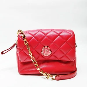MONCLER Schultertasche rot Leder 1948331 - Bild 1 von 11
