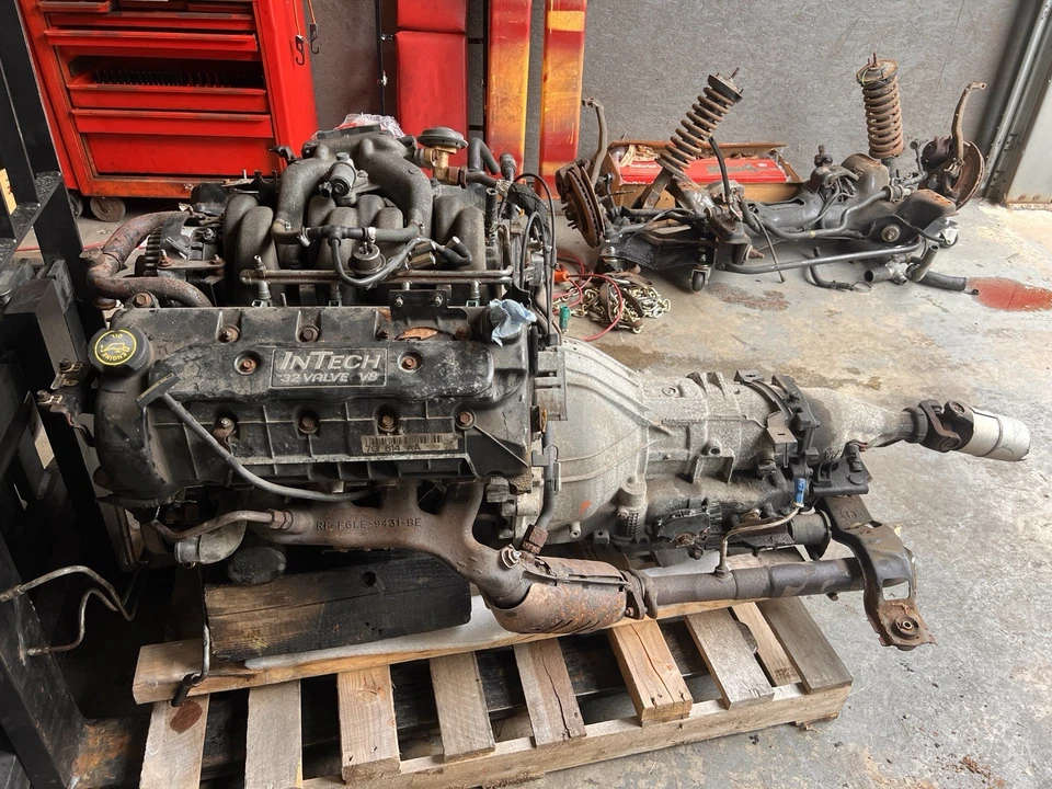 1997 Lincoln Mark VIII Engine Transmission - Image 1 of 4