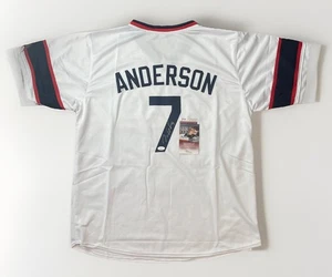 Tim Anderson Autographed/Signed Jersey JSA COA Chicago White Sox - JB4 - Picture 1 of 6