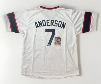 Tim Anderson Autographed/Signed Jersey JSA COA Chicago White Sox - JB4 - Image 1 of 4