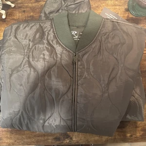 Rothco Concealed Carry Quilted Woobie Jacket Poncho Liner Bomber Full Zip Coat - Picture 1 of 5