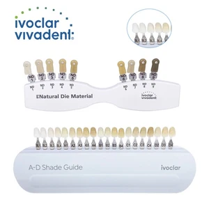 Ivoclar Vivadent Dental Shade Guide A-D 20 IPS Natural Die ND1-9 Bleach Teeth - Picture 1 of 22