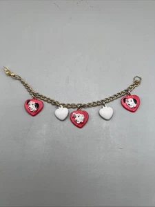Disney HTF 101 Dalmatians Charm Bracelet Kids Valentines Puppy Applause - Picture 1 of 6
