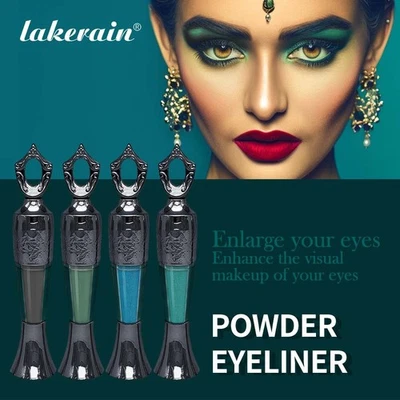 Lasting South African Egyptian Style Eyeliner Powder for Eye Makeup Enhancing - Image 1 of 4