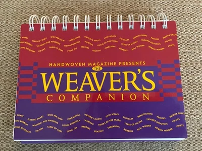 The Weavers Companion Weaving Information Book Interweave Press 2001 Nuevo Foto 1 de 4
