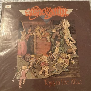 Aerosmith-TMLS-Toys In The Attic-LP1975 Columbia PC 33479 Vinyl TML-S  NICE - Imagen 1 de 7