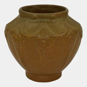 Van Briggle 1915 Arts And Crafts Pottery Brown Ceramic Vase 654 - Picture 1 of 6