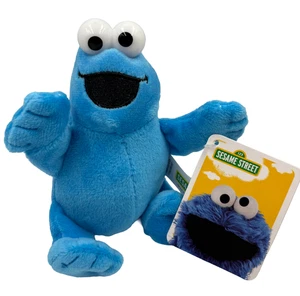 Krümelmonster Plüsch Anhänger Sesamstrasse Plüschtier Taschenanhänger Kult NEU ♥ - Bild 1 von 2