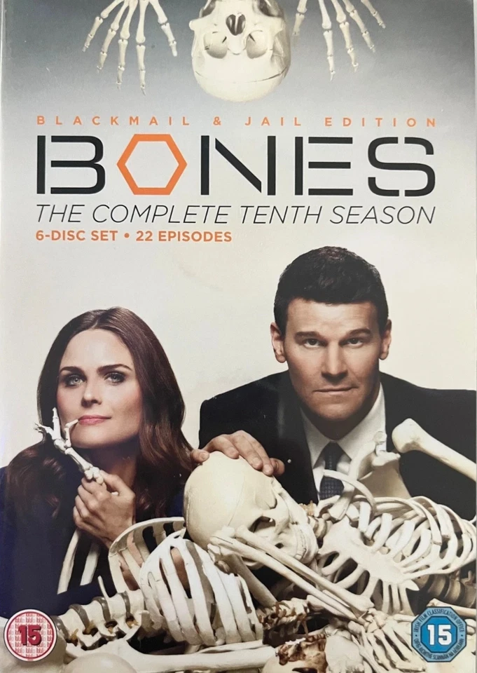 BONES SEASON TEN SERIES 10 6 DISC BOX SET FOX UK DVD L NEW - Image 1 of 1