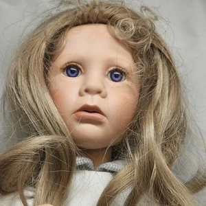 Julie Good Kruger Doll, Porcelain, Posable - Picture 1 of 21