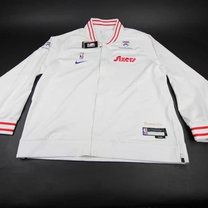 Philadelphia 76ers Nike NBA Authentics Dri-Fit Jacket Men's White New - Picture 1 of 6