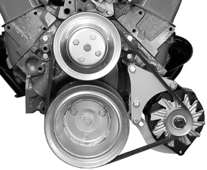 Alan Grove Components     Alan Grove 214L Alt Bracket Low Mount - Picture 1 of 3