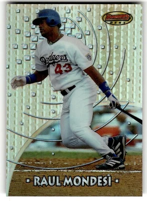 1997 Bowman's Best Raul Mondesi refratores #97 - Imagem 1 de 2