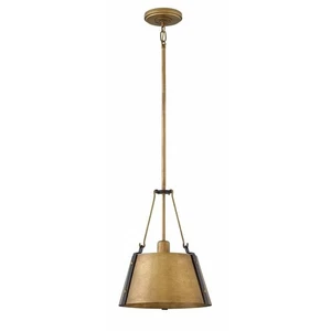 1 Light Small Pendant in Traditional-Rustic-Industrial Style - 11.5 Inches Wide - Picture 1 of 1