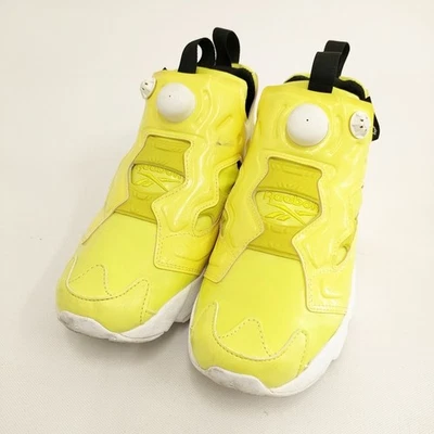 Reebok INSTA PUMP FURY OB MELODY EHSANI AR1606 sneakers yellow 5-0904G◎ - Image 1 of 4