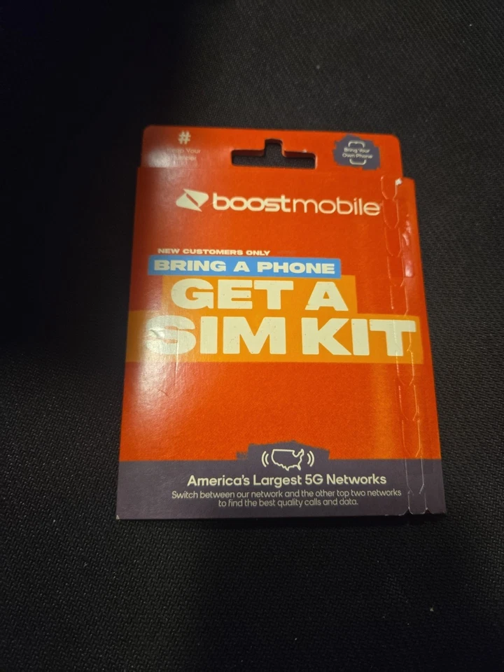 Boost Mobile SIM Card Activation Kit - New Sealed - Image 1 of 1