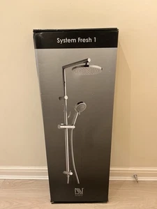 Nikles Fresh 1 Duschsystem Set - Einzelfunktion 200 Kopf & 95 Multi Mobilteil - Bild 1 von 13