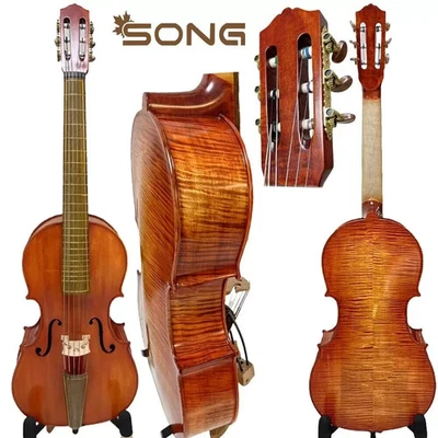 Nice-looking Model 6 Strings23"(1/4)SONG Maestro "arpeggione",strong sound#12521 - Image 1 of 4