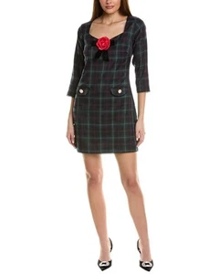 Alexia Admor Dianys Shift Dress Women's Green 6 - Picture 1 of 3