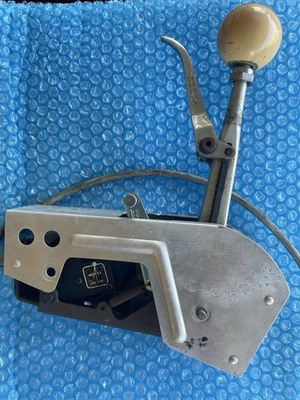 HURST Quarter Stick Shifter 3 Speed  NHRA Drag Race w/ Cover and Cable - Used - Image 1 of 4
