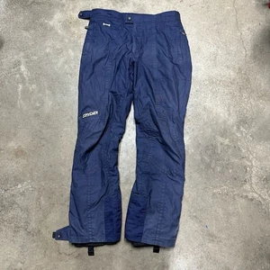 Spyder Snow Pants Mens M Gray Ski Snowboard Cargo Adjustable - Picture 1 of 11