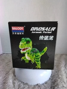 NOB!! Jurassic Dinosaur Micro BlockS 1457PC T-Rex Velociraptor. SEE PHOTOS  - Bild 1 von 8