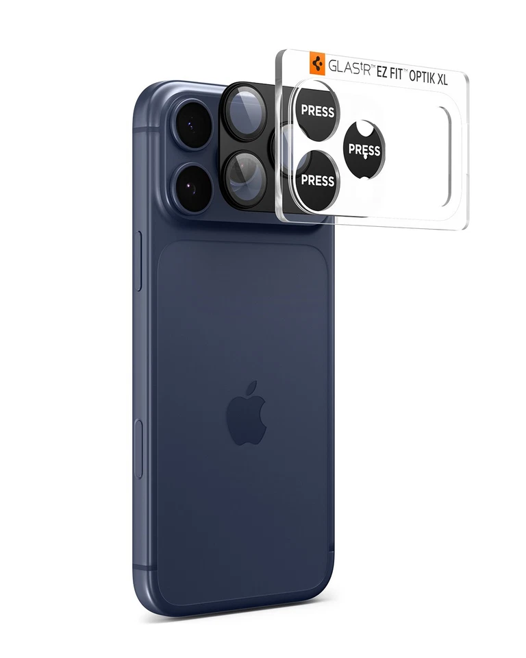 For iPhone 17 Pro Max / Pro | Spigen [ GlasTR Optik Pro XL ] Camera Cover - Image 1 of 4