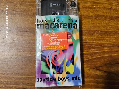 Macarena Bayside Boys Mix [Single] by Los del Rio (Cassette, Aug-1995) Foto 1 de 3