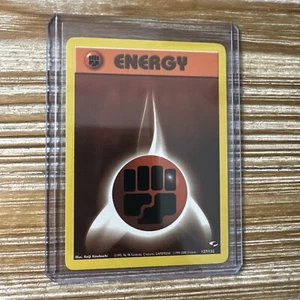 Fighting Energy Gym Heroes Unlimited 127/132 Pokemon Card NM - Picture 1 of 2