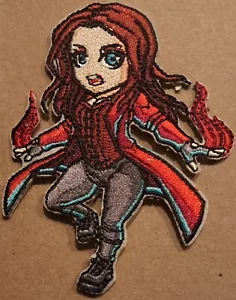 Marvel Scarlet Witch Wanda Maximoff embroidered Iron on patch - Picture 1 of 2