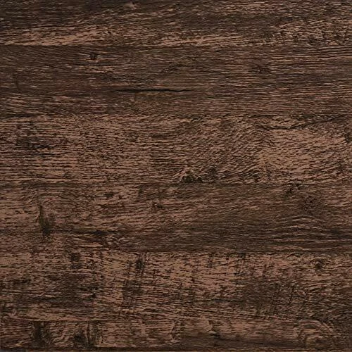 Wood Wallpaper Brown Dark Contact Paper Peel and Stick Removable Rustic Vintage