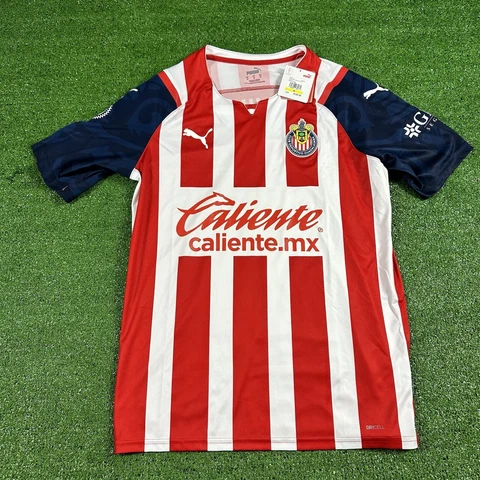 PUMA CHIVAS DE GUADALAJARA AUTHENTIC MATCH HOME JERSEY 2021/22 Size M Cover