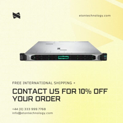 P19766-B21 HPE DL360 Gen 10 8SFF 6142 32GB P408i-a 2 x 500W 2 x 600GB CTO SERVER - Image 1 of 2