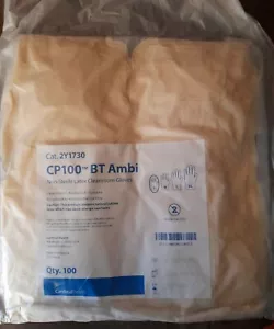 Cardinal Health CP100 Size S Non-Sterile Latex Cleanroom Gloves 2Y1730 Qty 100 - Picture 1 of 2