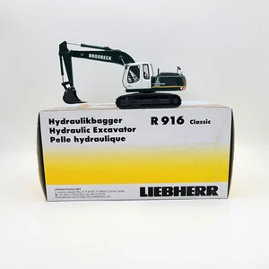 NZG 891 LIEBHERR R 916 Classic Excavator BRODECK 1:50 Diecast Limited Edition - Picture 1 of 14