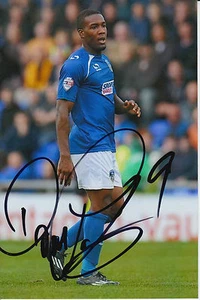 OLDHAM ATHLETIC HAND SIGNED DOMINIC POLEON 6X4 PHOTO 3. - Imagen 1 de 1