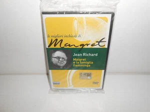 DVD MAIGRET E LA FAMIGLIA FIAMMINGA SIGILLATO Jean Richard FABBRI EDITORE - Foto 1 di 2