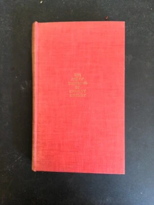 The Art Of Thinking by Ernest Dimnet 1929 15th Print Red Cloth HC Harvard - Image 1 of 4