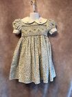 Heirloom by Polly Flinders Girls Smocked Floral Dress Size 2T