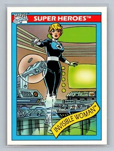 1990 Impel Marvel Universe #43 Invisible Woman - Picture 1 of 2