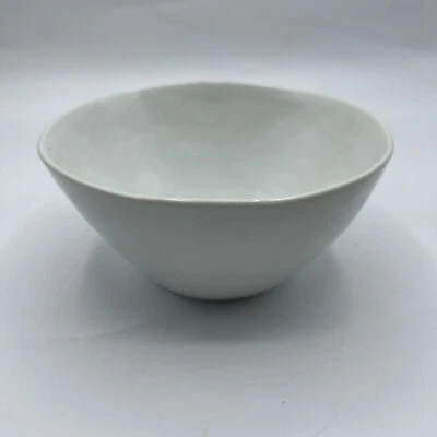 Caja y barril individual Mercer blanco cuenco de cena 6" de diámetro sopa cereal Foto 1 de 4