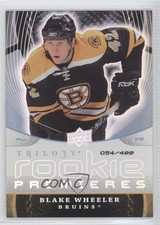 2008-09 Upper Deck Trilogy /499 Blake Wheeler #174 Rookie RC