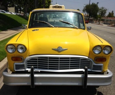 70’s 80’s Checker Marathon Taxi Deluxe, protectores de parachoques Foto 1 de 4