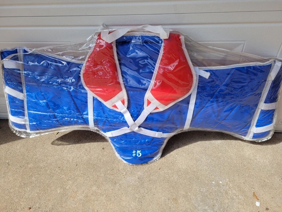 #5 Taekwondo Karate Reversible Sparring Chest Protector - Image 1 of 1