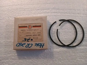 NOS .25 over Piston Rings Honda 1973 CR250M Elsinore CR250 13021-357-003 A/M - Picture 1 of 2