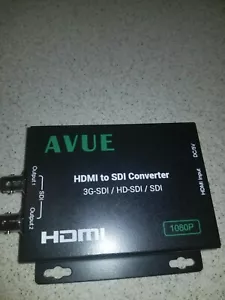 Convertitore Avue da HDMI a SDI 3G-SDI HDCP compatibile supporta audio 1080i 1080P HD - Foto 1 di 3