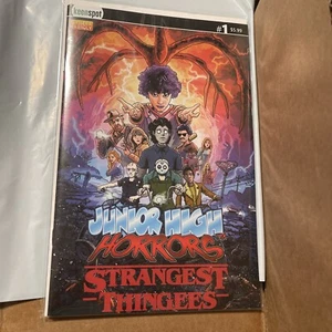 Junior High Horrors Strangest Things #1 Dyslexia Friendly Comic Book KEENSPOT - Picture 1 of 1