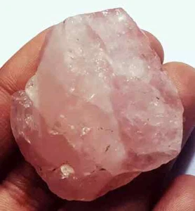 Loose Gemstone 157.60 Ct Wonderful Rough 100% Natural Rose Quartz Certified - Picture 1 of 6