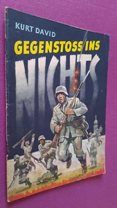 Romanheft Erzählerreihe Heft 5 Kurt David Gegenstoss ins Nichts 1957 - Bild 1 von 3