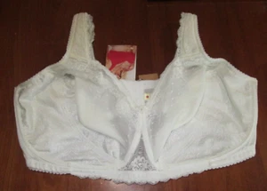 NWT Comfort Choice The Side Wire Bra Size 46DDD White Lace Shaping 29229 - Picture 1 of 5